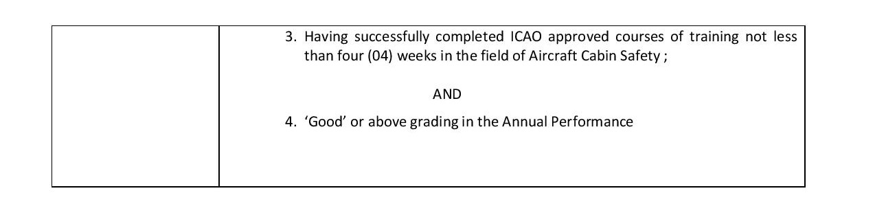 Senior Civil Aviation Inspector (Aircraft Cabin Safety) - Civil Aviation Authority